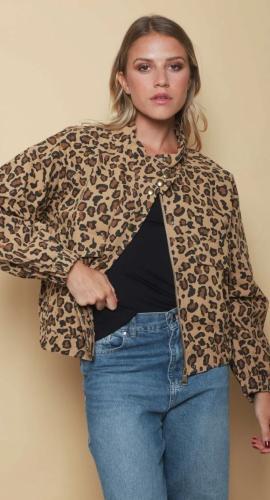 Campera Gabardina Print Importado
