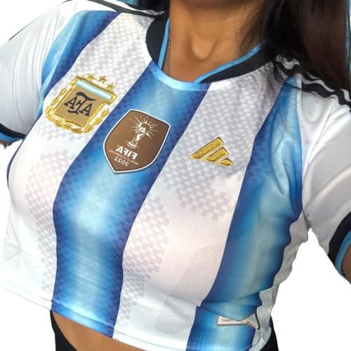 Camiseta Pupera de Argentina Bordado - Miniatura 4