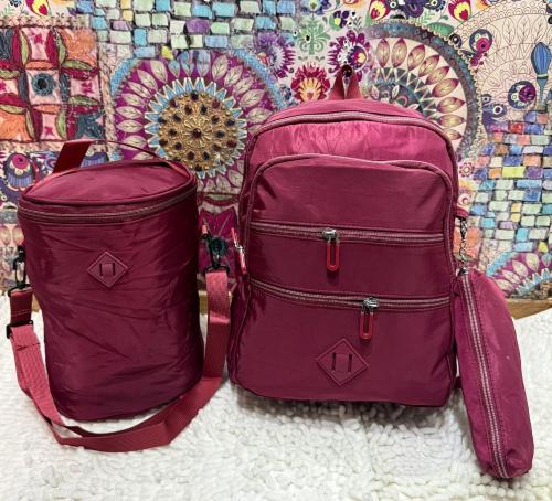 Nuevo Set de Mochila Lonchera y Cartuchera