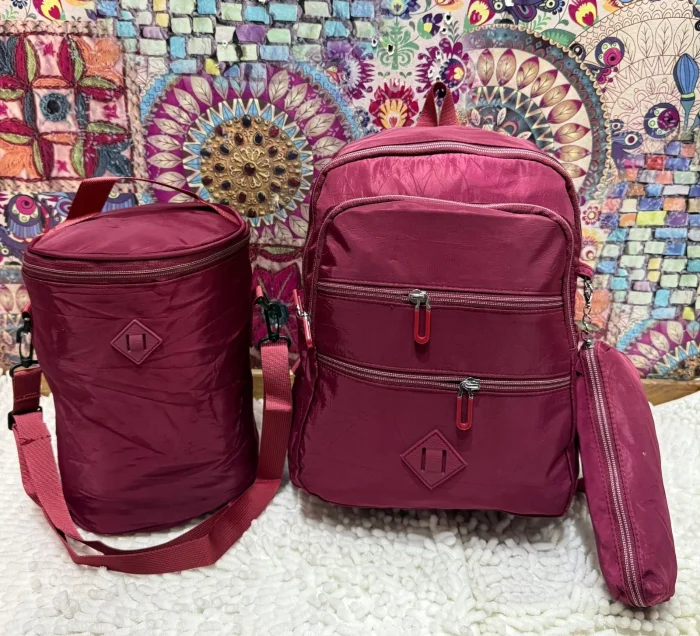 Nuevo Set de Mochila Lonchera y Cartuchera