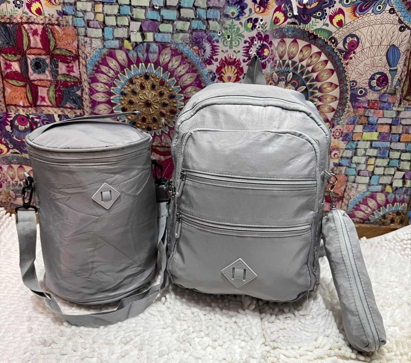 Nuevo Set de Mochila Lonchera y Cartuchera - Imagen 2