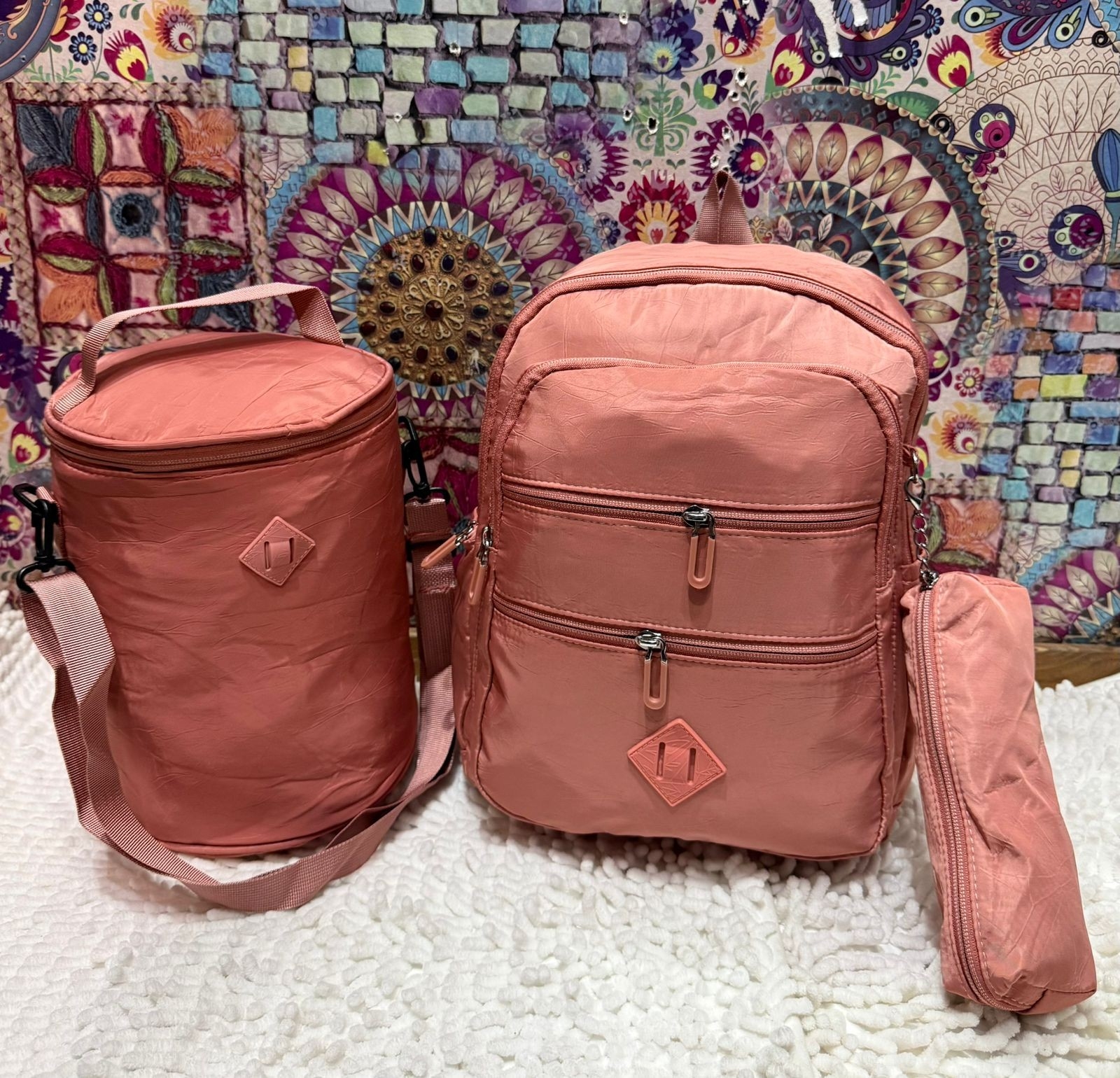 Nuevo Set de Mochila Lonchera y Cartuchera - Imagen 4