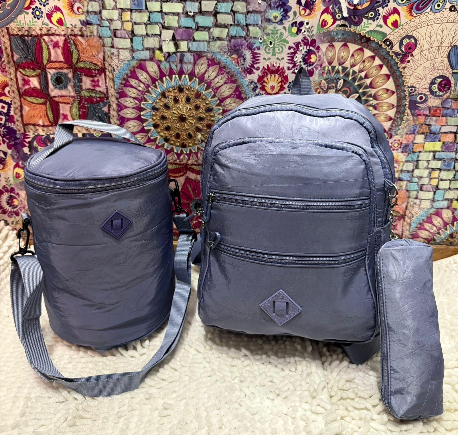 Nuevo Set de Mochila Lonchera y Cartuchera - Imagen 5
