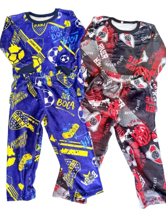 Pijamas Polar Soft de Niño Varios Diseños