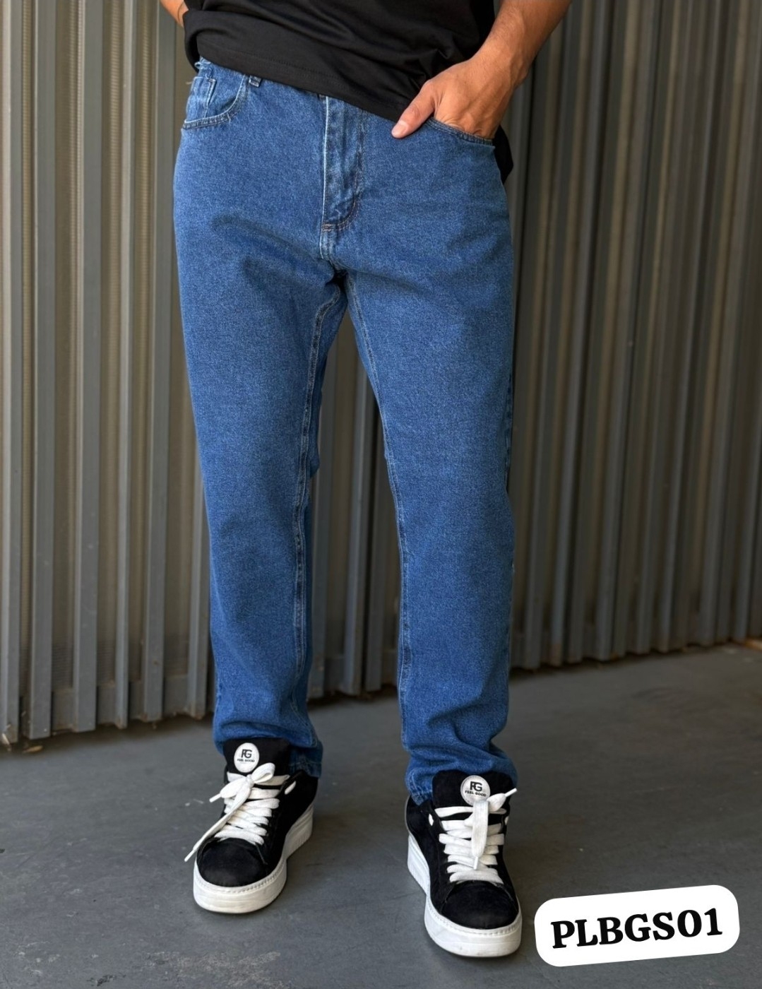 Jeans Semi Baggy Rígido ( N) - Imagen 6