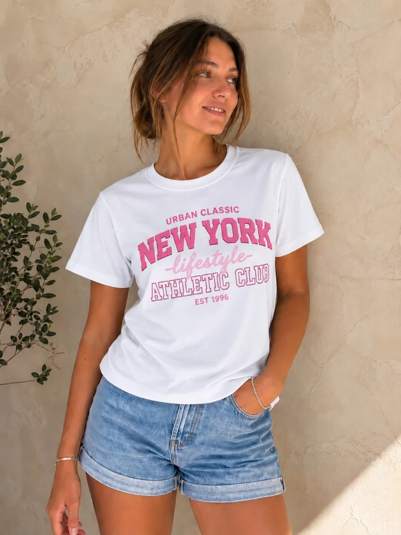 Remeras Estampadas Alto Relieve Algodón Peinado ( N ) - Imagen 5
