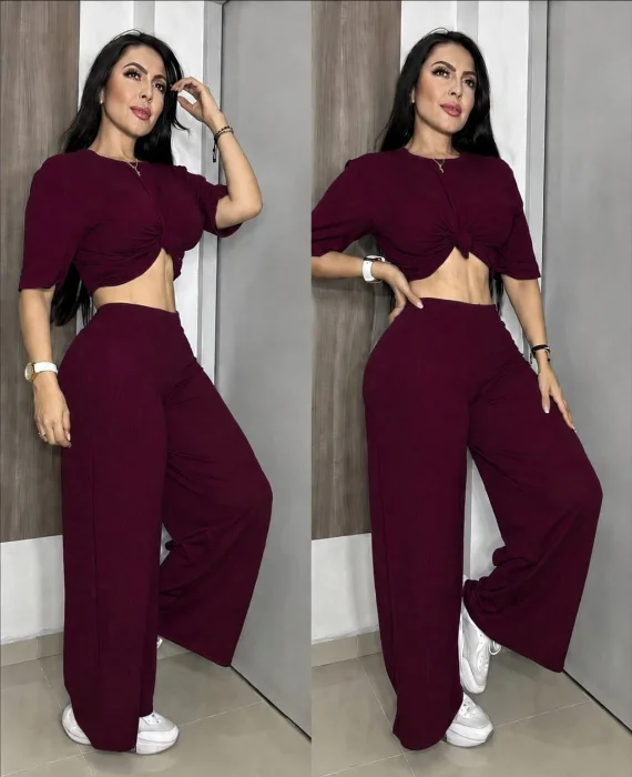 Conjunto Remera y Palazo