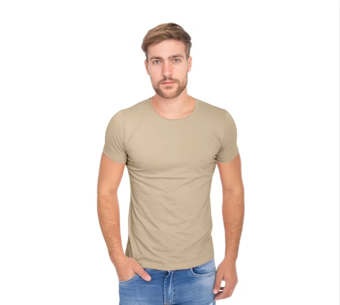 Remera Entallada Beige