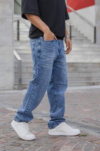 Pantalon Mom Azul Nevado - Miniatura 2