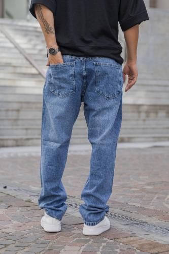 Pantalon Mom Azul Nevado - Miniatura 4