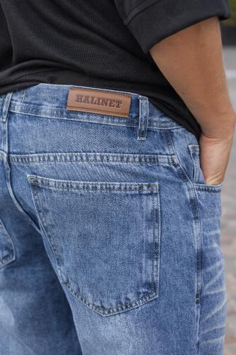 Pantalon Mom Azul Nevado - Miniatura 5