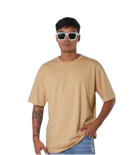 Remera Over Camel