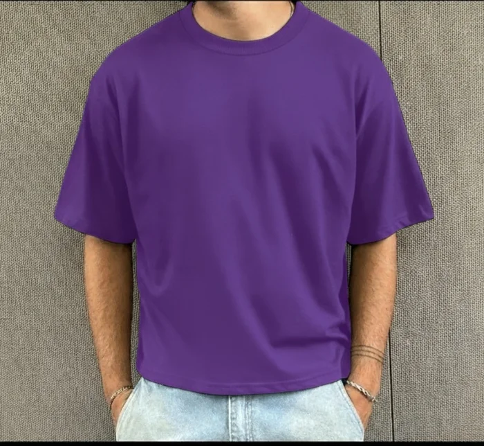Remera Boxy Fit Violeta