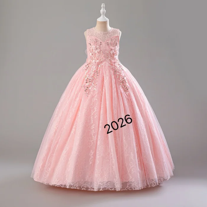 Vestido 2026 Rosa Importado