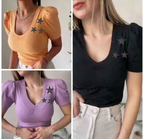 Remeras Cuello V - Miniatura 2