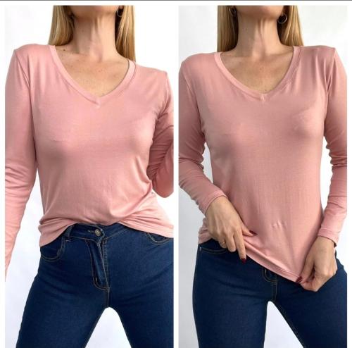 Remera Manga Larga de Modal - Miniatura 2