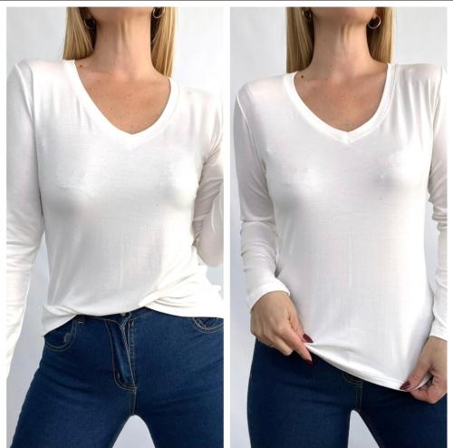 Remera Manga Larga de Modal - Miniatura 3