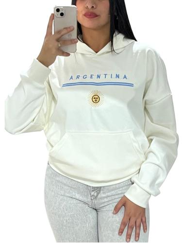 Buzos Boxy Fit "argentina" de Darlon