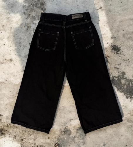 Baggy Negro Nena Gabardina Calze Grande - Miniatura 2