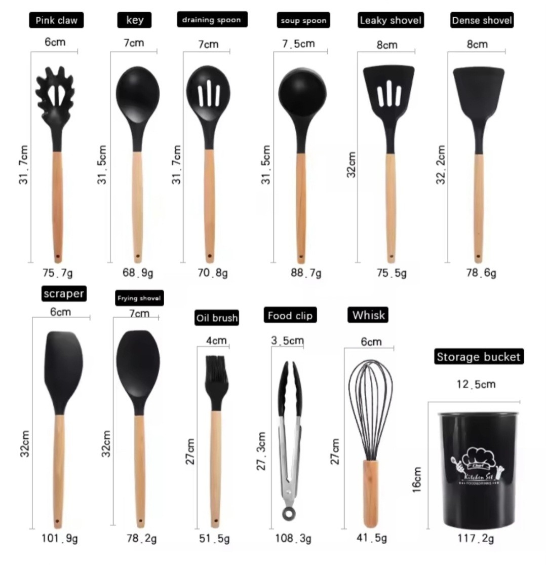 Set de Utensilios 12 Piezas - Imagen 2