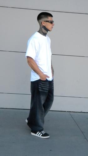 Pantalón Baggy Negro - Miniatura 2