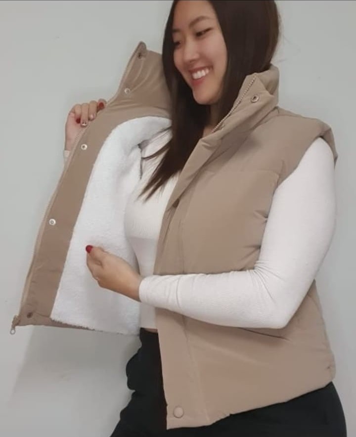Chaleco Gamuzado con Corderito - Imagen 3