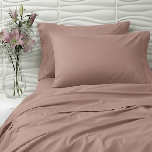 Juego Sábanas Arcoiris - Rosa  Queen Size  300 Hilos-algodón Satén |máxima Suavidad
