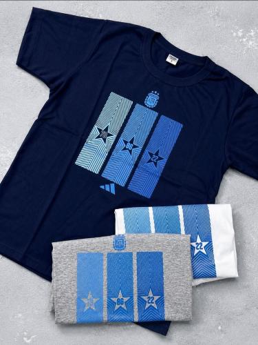 Remeras Argentina Algodón Adulto