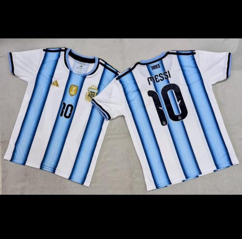 Camiseta Argentina Afa Escudo Bordado y Numero
