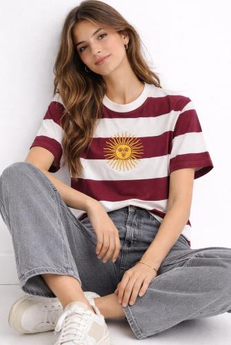 Remera Rayada Sol de Mayo