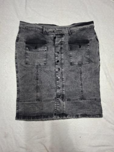 Pollera de Jean 3/4 - Miniatura 3