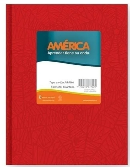 Cuaderno Tapa Dura America