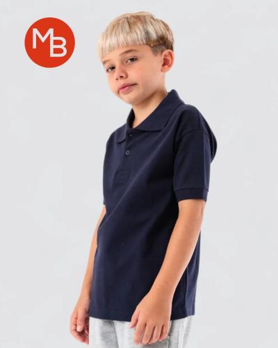 Chomba Pique Colegial de Niño - Miniatura 3