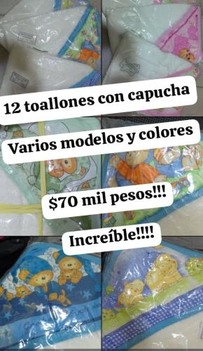 Doce Toallónes  con Capucha