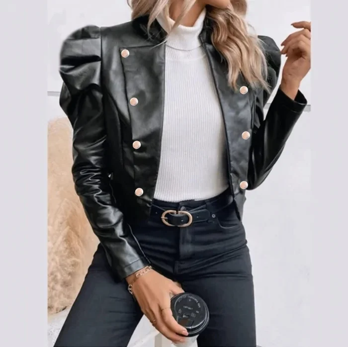 Chaquetas Cuerina Elastizados
