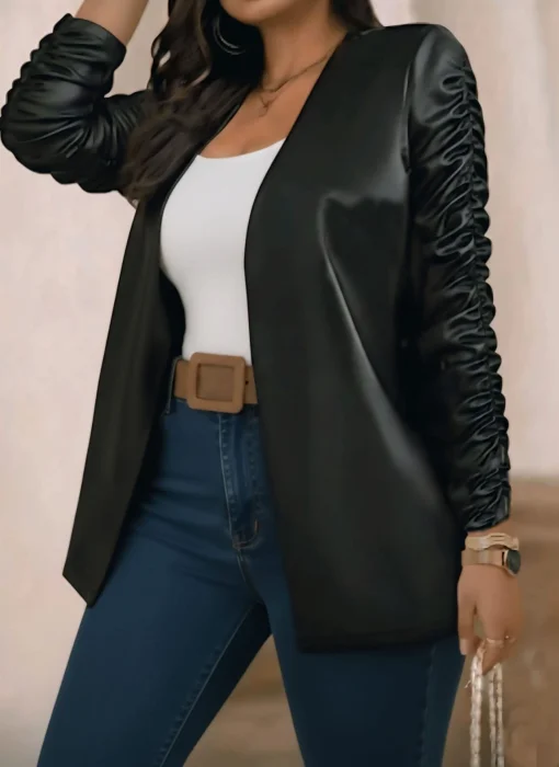 Chaquetas Engomadas Calidad Premium Frunce
