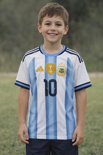 Camiseta Argentina de Niño - Miniatura 3