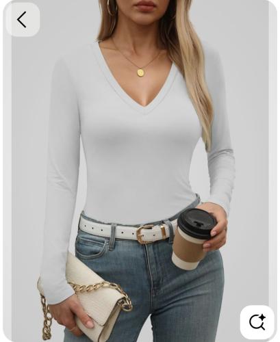 Remera Escote V. Modal Viscosa