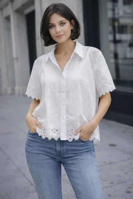 Camisa Broderi