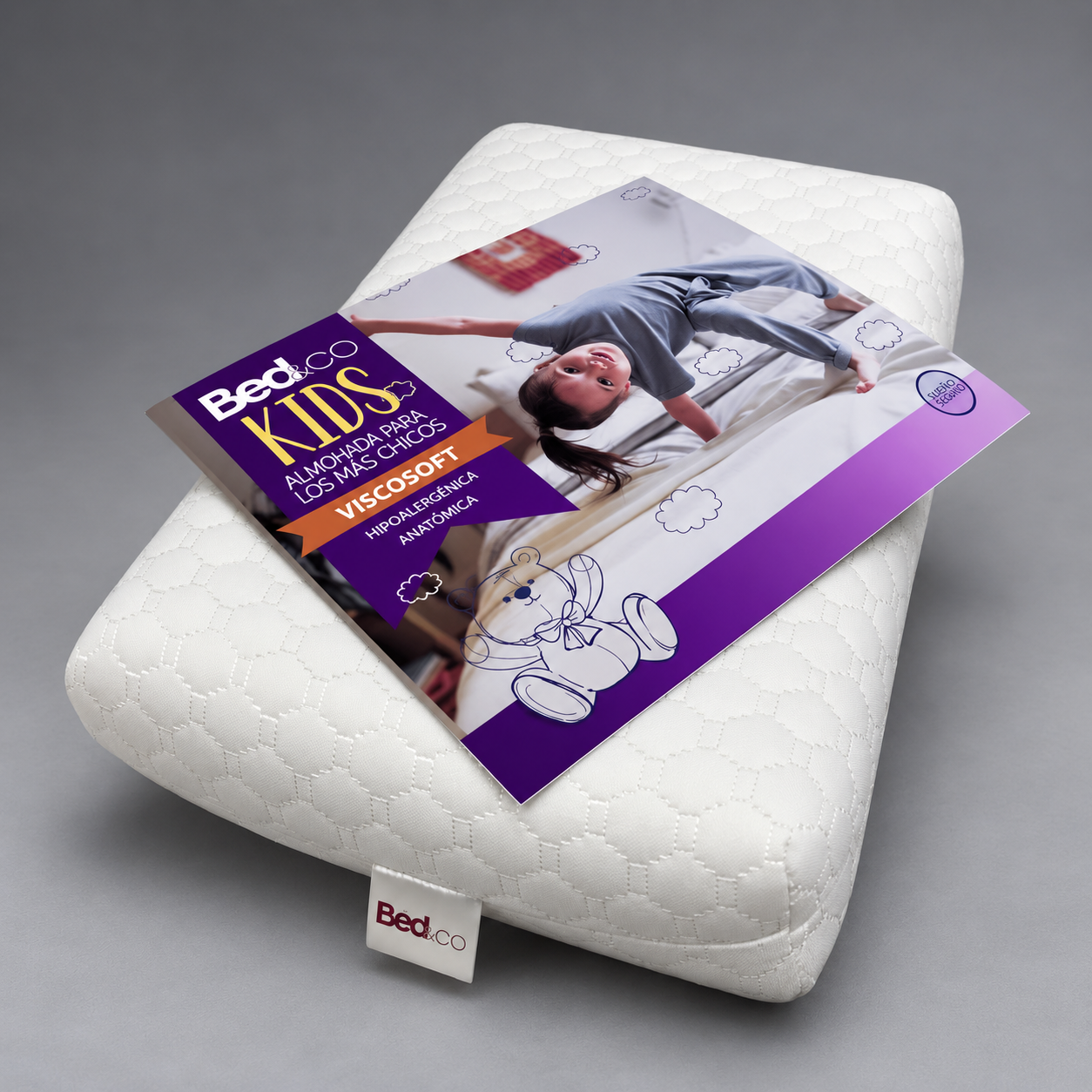 Almohada Viscosoft  Kids  Bed & Co | 50 X 30 | Espuma - 1.png