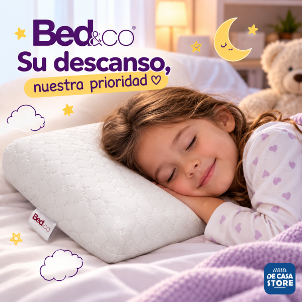 Almohada Viscosoft  Kids  Bed & Co | 50 X 30 | Espuma - 2.png