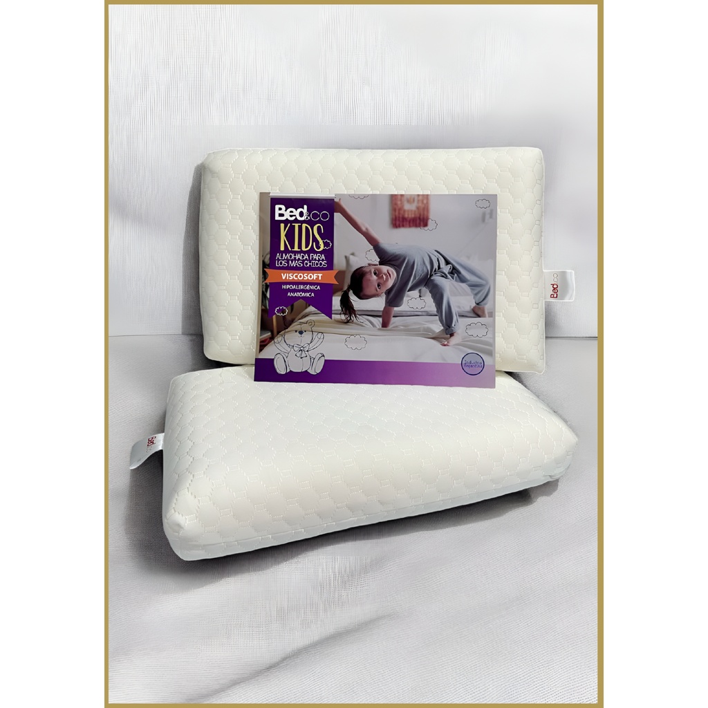 Almohada Viscosoft  Kids  Bed & Co | 50 X 30 | Espuma - KIDS_1_1024x1024.jpg