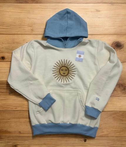 Canguro Frizado Sol Bordado (l)