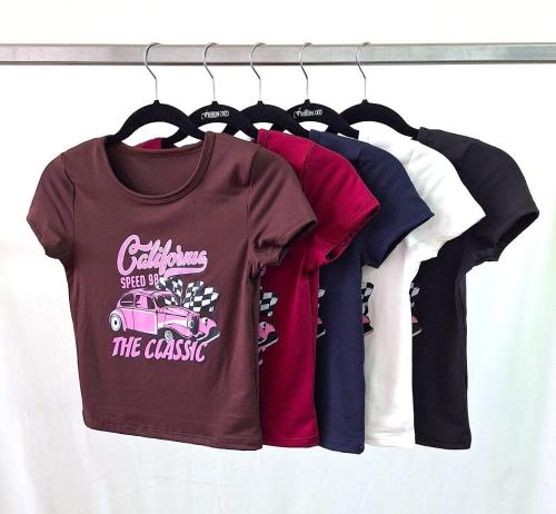 Remera Manga Corta California The Classic Modal Soft 2026 - Miniatura 2