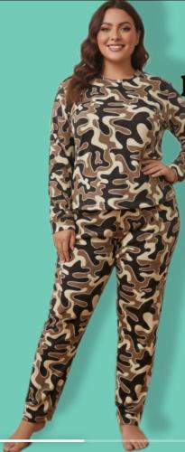 Conjunto Pijama Luminoso Dama - Miniatura 3