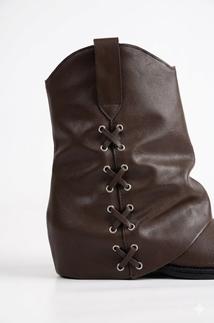 Bota Texana Baja con Cordon Morgan - Imagen 3