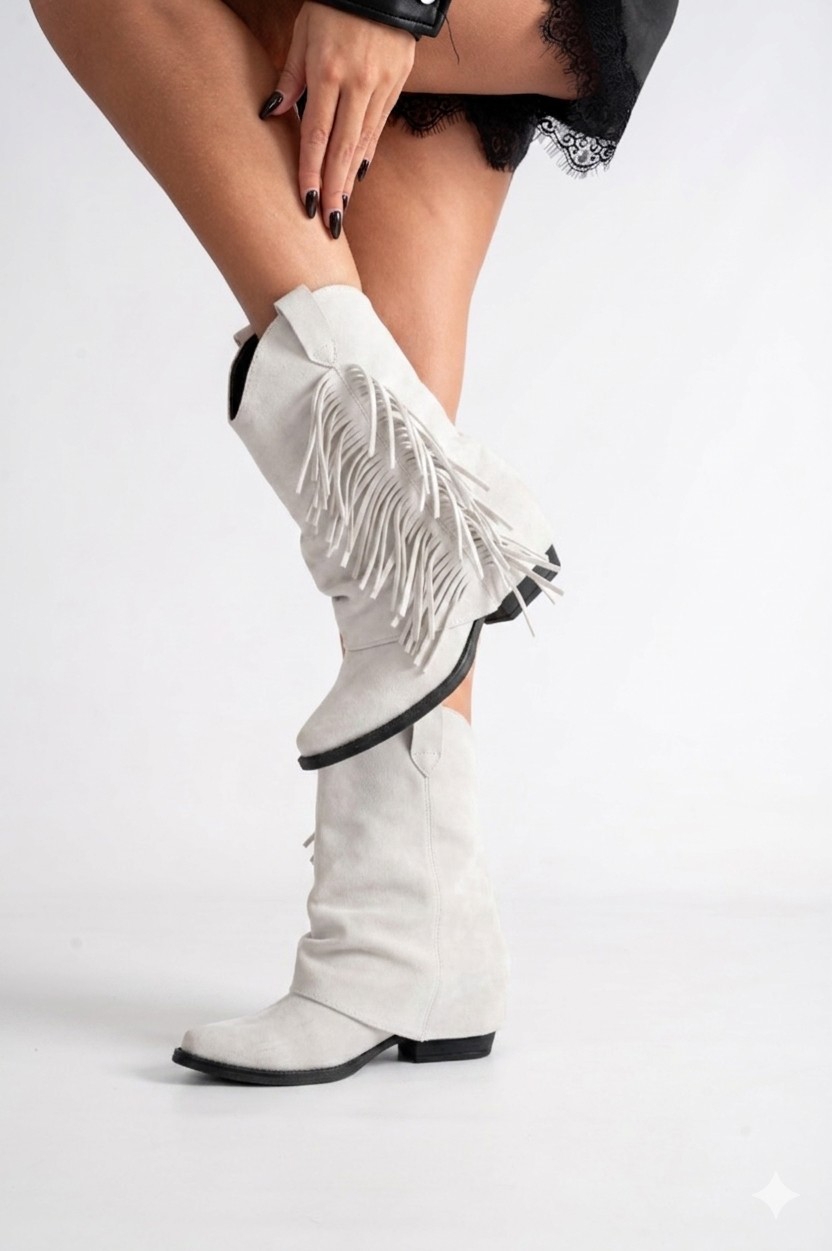 Bota Texana Baja Fleco Ariana - Imagen 3