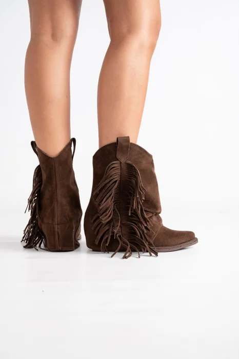 Bota Texana Flecos Tendencia Ariana
