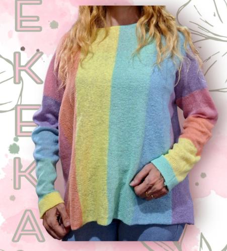 Sweater Pulover Mohair Dama