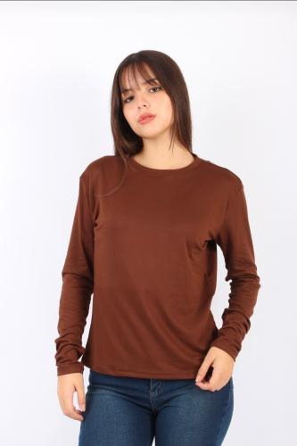 Remera Modal Sof Cuello Redondo Stefi
